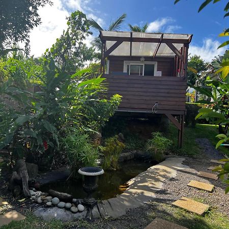 L'escapade créole Bungalow Bananier jacuzzi privatif Saint-Joseph Exterior foto